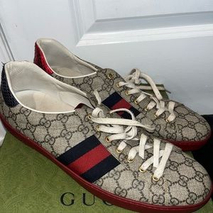 Gucci ace monogram size 13